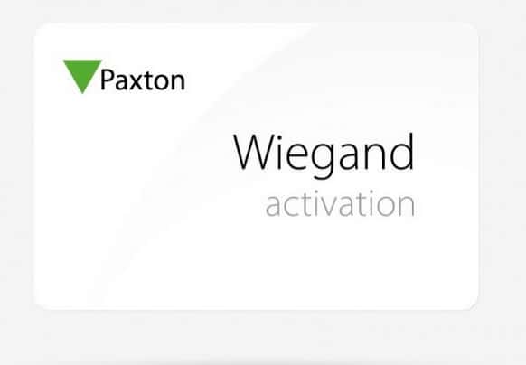 (image for) Paxton SPECIAL ACCESS Wiegand Activation Card