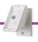 (image for) Visonic Wall Mount Bracket for PIR Detectors - Click Image to Close