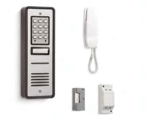 (image for) Bell 1 Way Audio kit with coded access and fail secure latch - Click Image to Close