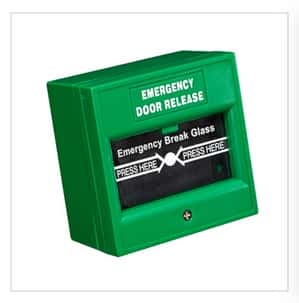 (image for) Secware EB-20 Break Glass Fire Emergency Exit Release(Green) - Click Image to Close