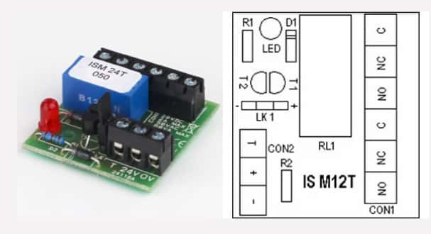 (image for) Interface Solutions ISM12T 12 Volt Mini Transistor Relay