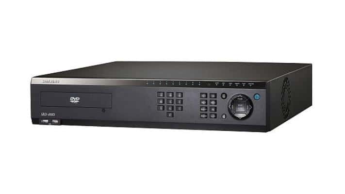 (image for) Samsung 4 channel DVR, HD-SDI, H.264, DVD writer, 1TB