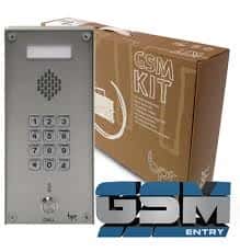 (image for) BPT 2 Button GSM Kit with coded access keypad(requires SIM Card)