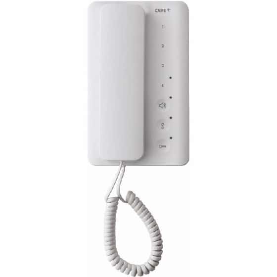 (image for) CAME BPT White AGT Wall-Mounted Audio Handset for X1 System