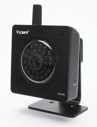(image for) Y-Cam Infrared Nightvision Wireless / Wired IP Camera Black