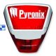 Pyronix Deltabell E Grade 2 External Sounder Back Plate Red