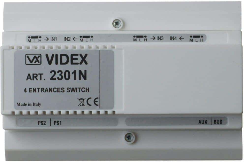 (image for) Videx Multiple door switcher for VX2300 system