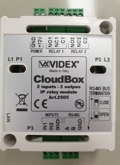 (image for) Videx 2505 IP REMOTE RELAY