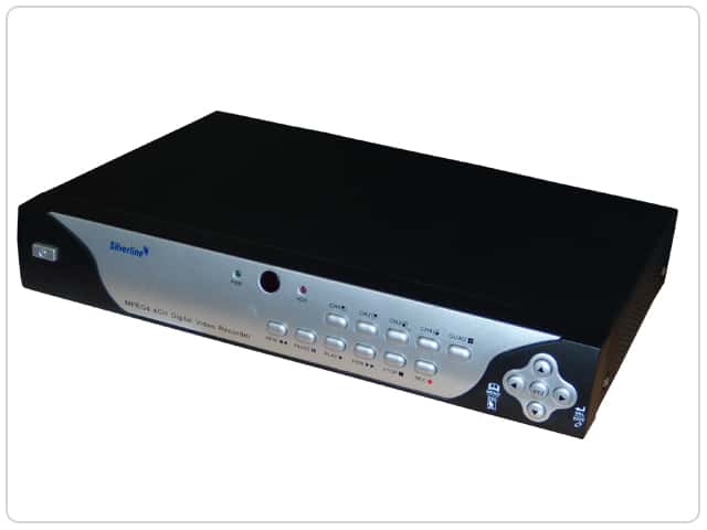 Silverline 4 way 50pps DVR Mpeg4 (160Gb HDD) (image for) Silverline 4 way 50pps DVR Mpeg4 (160Gb HDD)