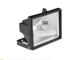 (image for) Secware 150w Enclosed Flood Black