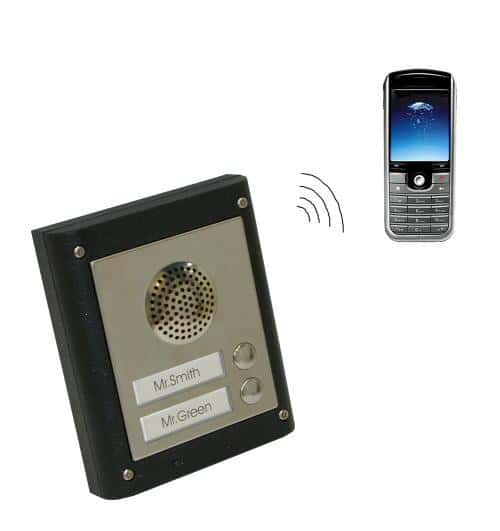 (image for) Videx 1 Button 4000S Surface GSM Intercom Kit