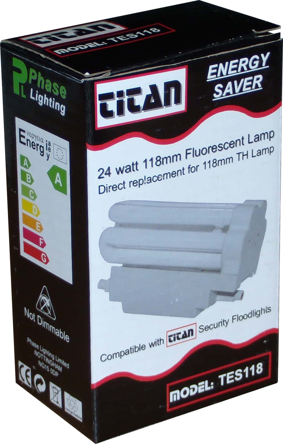 (image for) Secware Energy Saving Floodlight Lamp 21 watt