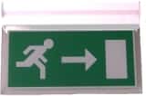(image for) SECWARE 3x1 watt High output LED Maintained White Exit Sign
