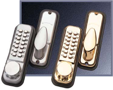 (image for) Secware Mechanical Digital Lock (Satin)