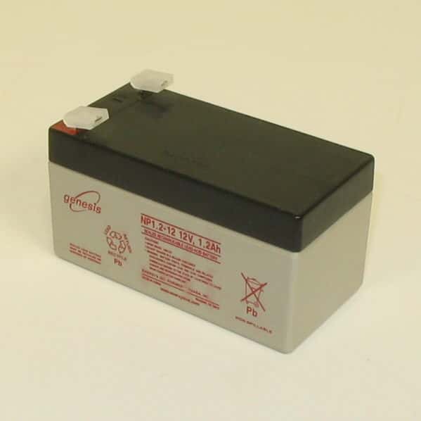 (image for) Enersys 12v 3.4 A/h Battery Bulk x 100 - Click Image to Close