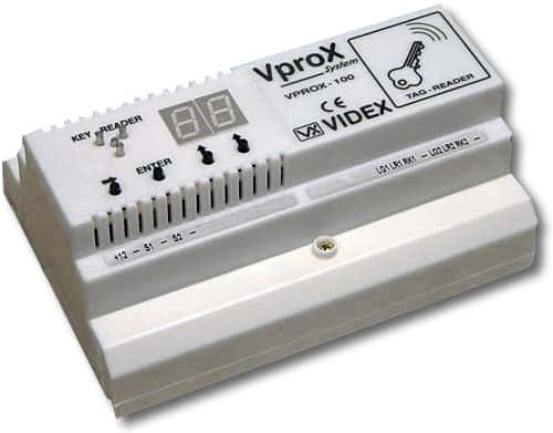 (image for) Videx 100/VP 2 door 100 Tag / Card Control DIN Box
