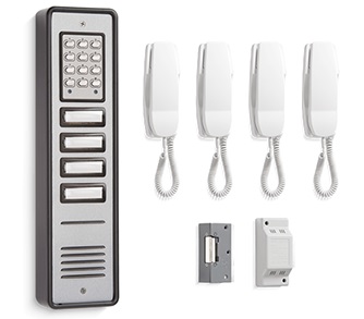 (image for) Bell CS106-4 Combined Door Entry System - 4 Station