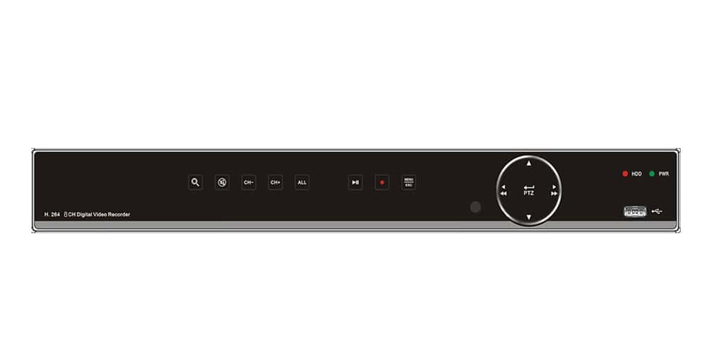 (image for) Secware Eco 1080p 4 Channel AHD/TVI Hybrid DVR No HDD - Click Image to Close