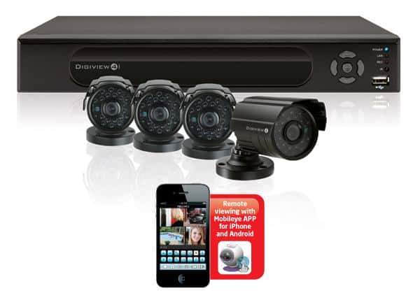 (image for) ESP Digiview4i - 4 Channel Networkable CCTV System 500GB