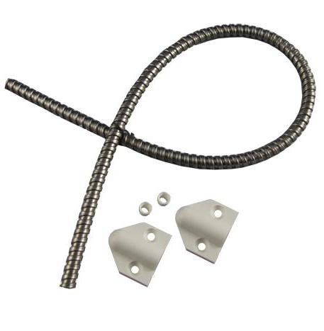 CQR Stainless Steel Door Loop with White Caps (42)