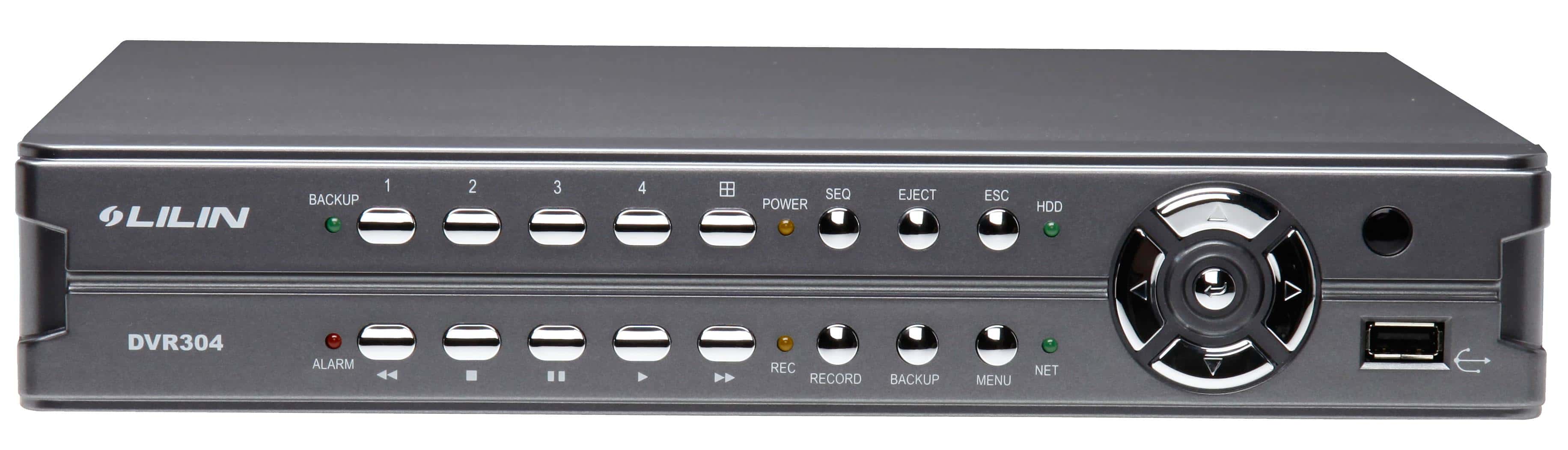 (image for) Li-lin 4 Channel, H.264, D1, SVGA, USB backup, IE Ready, No HDD