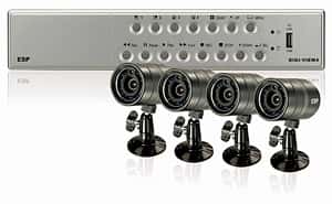 (image for) ESP Digi-View 4 Kit Four Channel Day/Night CCTV system
