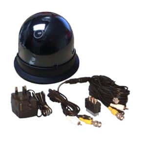 (image for) Voltek Colour CCD Dome Camera with audio Kit - ECD50KIT