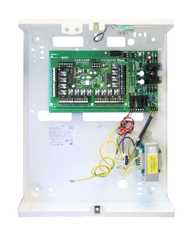 (image for) Castle Care Tech 16 way Relay Module (boxed) on 2.5A PSU