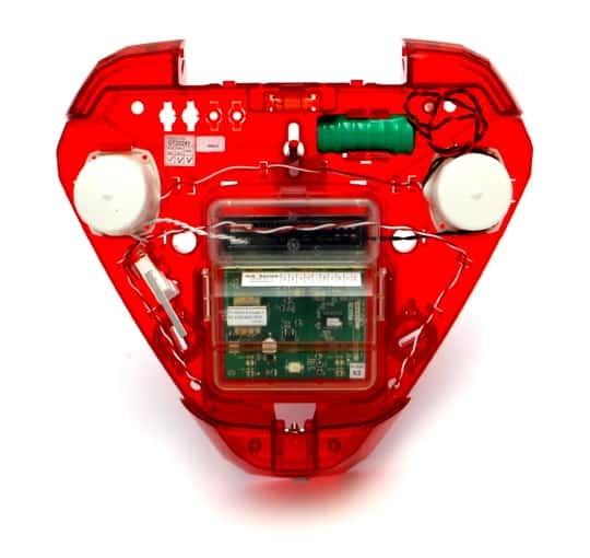 (image for) Risco Nova 6 External Sounder Red back plate