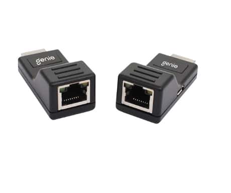 (image for) Genie HDMI Extender over CAT5e, PAIR 1xTX + 1xRX 50M, USB - Click Image to Close
