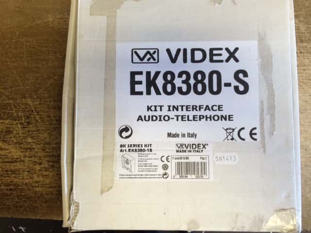 (image for) Videx Kit Interface Audio-Telephone - Click Image to Close