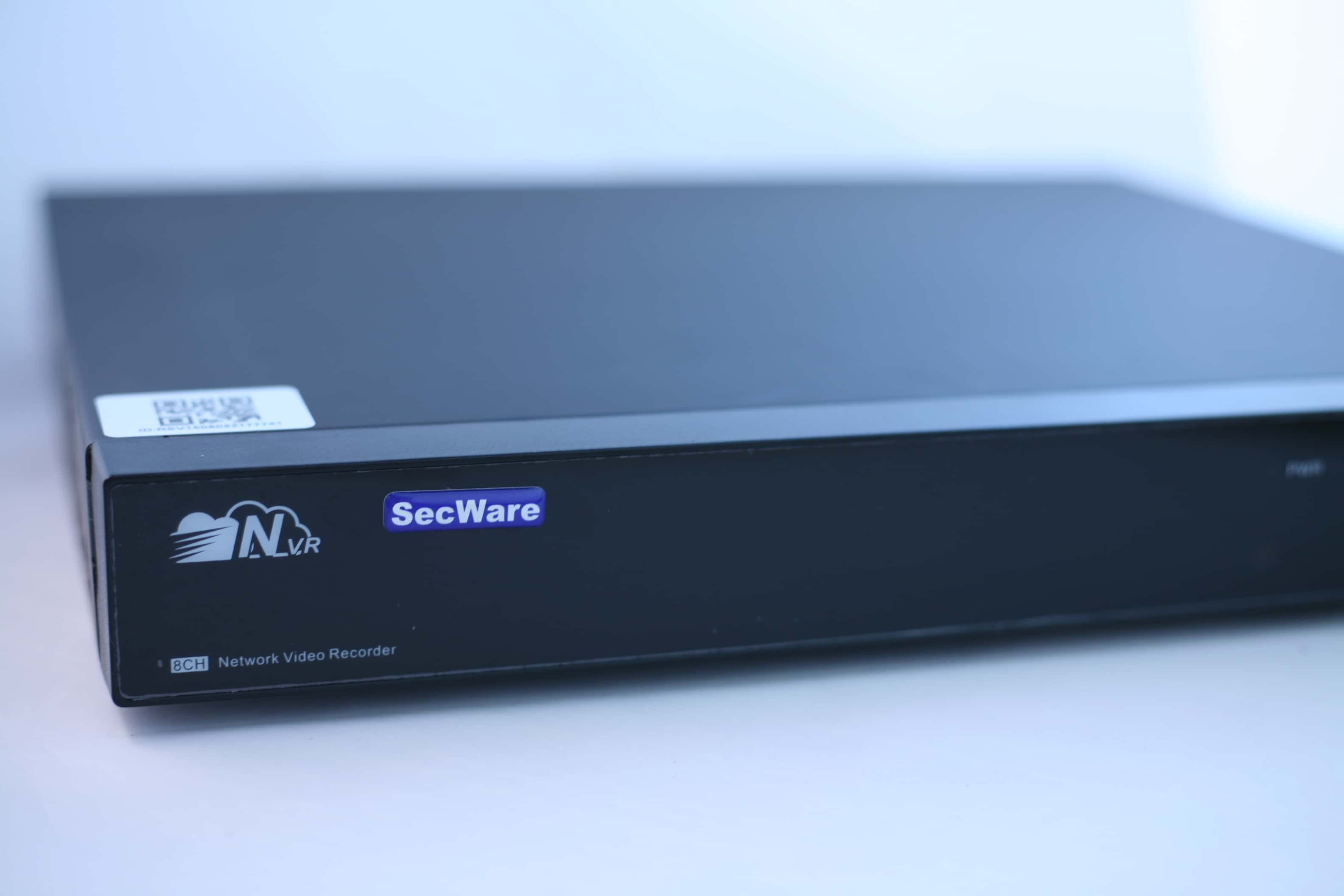 (image for) Secware Pro H.265 8 Channel NVR with 8 POE no HDD