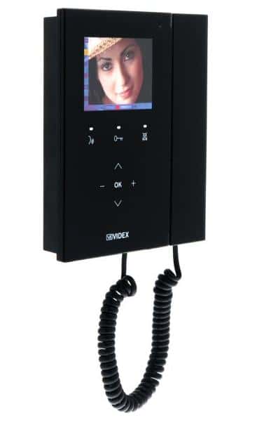 (image for) Videx Surface black Kristallo videophone