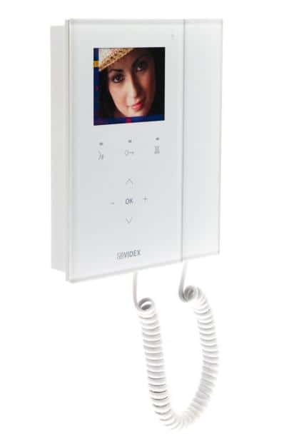(image for) Videx Surface white Kristallo videophone