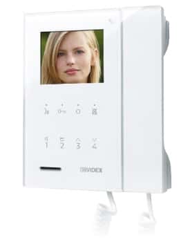 (image for) Videx KRISTALLO Videophone with Handset/Hands-Free VX2300 White
