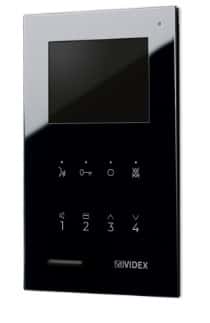 (image for) Videx KRISTALLO 3.5" Hands-Free Flush Video Monitor VX2300 Black