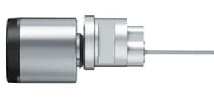 (image for) EVVA L31672 AirKey Rim Proximity Cylinder Silver