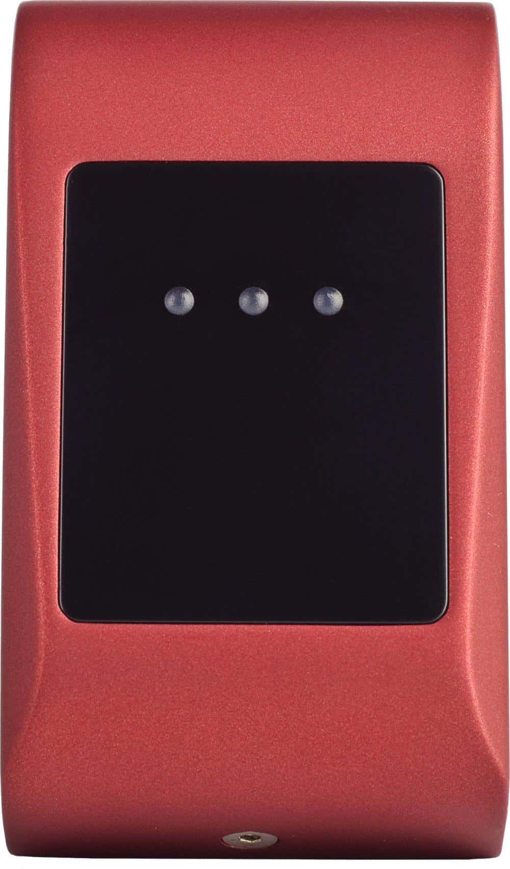 (image for) Videx Surface Aluminium Red Proximity Reader