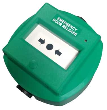 (image for) Knight Waterproof Green Double Pole Callpoint, LED