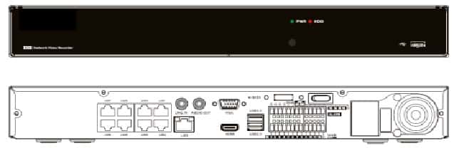 (image for) Secware Eco H.265 4 Channel NVR No HDD