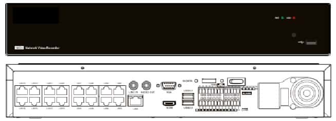 (image for) Secware Eco H.265 8 Channel NVR no HDD