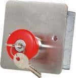 (image for) Secware Mushroom Latching button Key Release - Click Image to Close