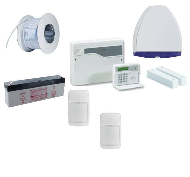 (image for) Honeywell ADE LCD Accenta 2 PIR Starter Kit - Click Image to Close