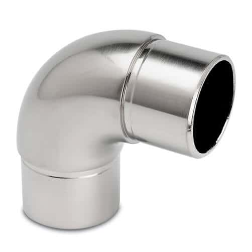 (image for) Secware Aluminium Tubing 12mm single elbow