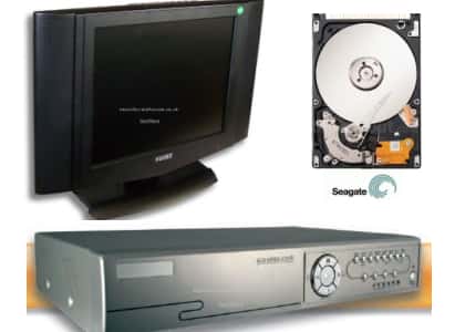 (image for) Secware Eco Recorder Base Kit, DVR, 15" TFT, 250Gb Hard Drive