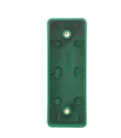 (image for) CQR XB/BB/GR/ARC Green Plastic Architrave Backbox - Click Image to Close