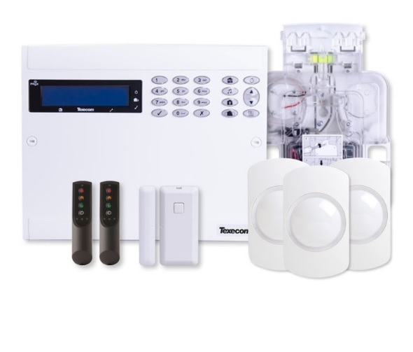 (image for) Texecom Ricochet Premier Elite 64W-LIVE Wireless Alarm Kit KIT-1004