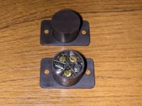 (image for) Knight Plastics A40B 5 Terminal Flush Contact - Brown