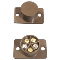 (image for) Knight Plastics A40B 5 Terminal Flush Contact - Brown
