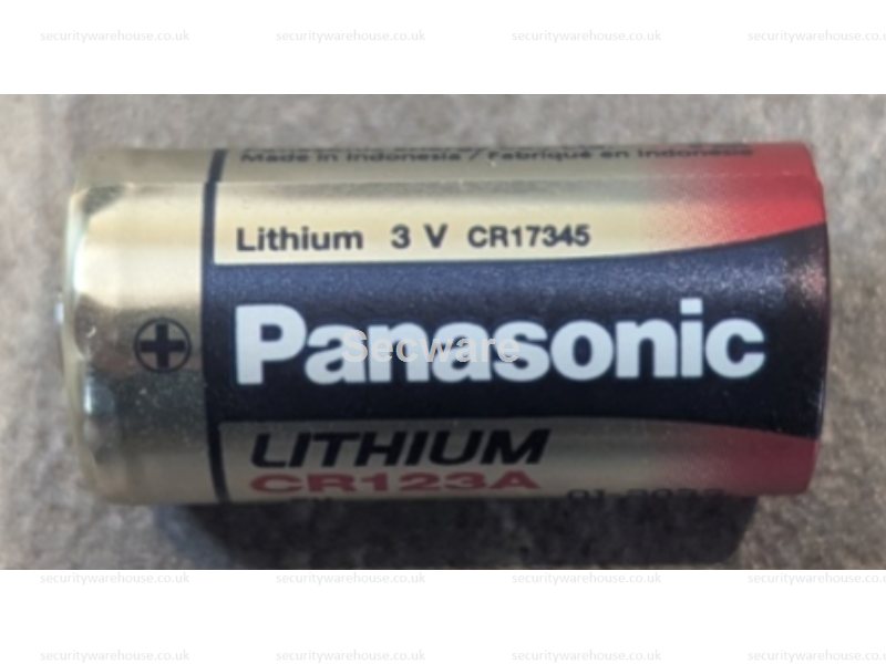 (image for) Panasonic CR123 3v Replacement Lithium Battery